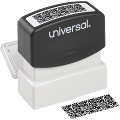 Universal Security Stamp, Pre-Inked, Black