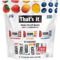 That’s it Mini Fruit Bars, Variety Pack, 0.7 oz, 24 ct