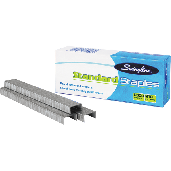 Swingline 1/4" Standard Staples, 5000 ct