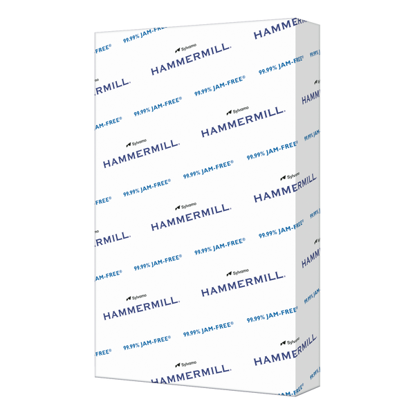 Hammermill Copy Plus Paper, 92 Bright, 20 lb, White, 8-1/2" x 14", 1 Ream, 500 Sheets