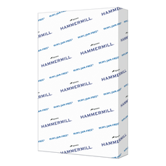 Hammermill Copy Plus Paper, 92 Bright, 20 lb, White, 8-1/2" x 14", 1 Ream, 500 Sheets