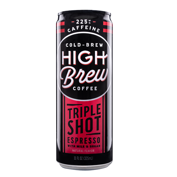 High Brew Coffee, Cold Brew, Triple Shot Espresso, 11 fl oz, 12 ct