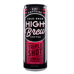 High Brew Coffee, Cold Brew, Triple Shot Espresso, 11 fl oz, 12 ct