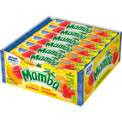 Mamba Fruit Chews, Variety Pack, 2.8 oz, 24 ct