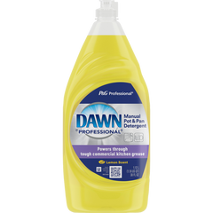 Dawn Professional Manual Pot and Pan Dish Detergent, Liquid Concentrate, Lemon Scent, 38 fl oz, 8 ct