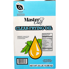 Master Chef Clear Frying Oil, 35 lbs