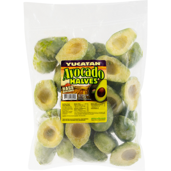 Yucatan Avocado Halves, 3 lbs