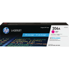 HP 206A Toner Cartridge, Standard Yield, Magenta