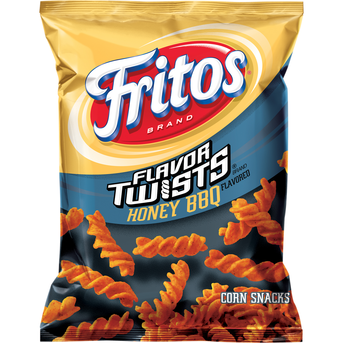 Fritos Flavor Twists, Honey BBQ, 2 oz, 64 ct