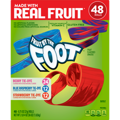 Fruit By The Foot, Variety Pack, 0.75 oz, 48 ct