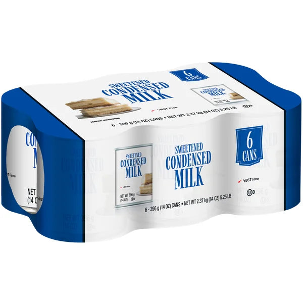 Sweetened Condensed Milk, 14 oz, 6 ct