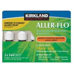 Kirkland Signature Aller-Flo 50 mcg Allergy Spray, 720 Metered Sprays