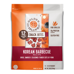 Golden Island Pork Snack Bites, Korean Barbecue, 1.5 oz, 12 ct