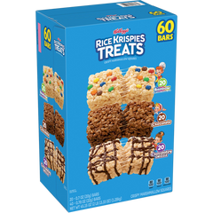 Kellogg's Rice Krispies Treats, Variety Pack, 60 ct