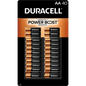 Duracell Power Boost Coppertop Alkaline AA Batteries, 40 ct