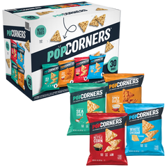 PopCorners Popped-Corn Snack, Variety Pack, 1 oz, 30 ct