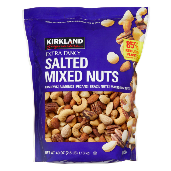 Kirkland Signature Extra Fancy Mixed Nuts, Salted, 40 oz