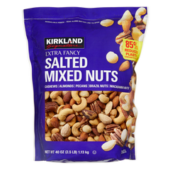 Kirkland Signature Extra Fancy Mixed Nuts, Salted, 40 oz