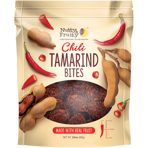 Nutty & Fruity Spicy Chili Tamarind Bites, 24 oz