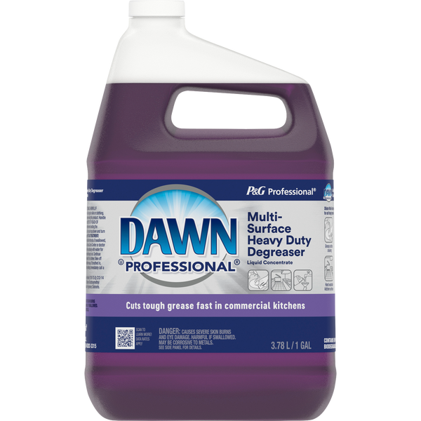 Dawn Professional Multi-Surface Heavy Duty Degreaser, Liquid Concentrate, 1 Gallon