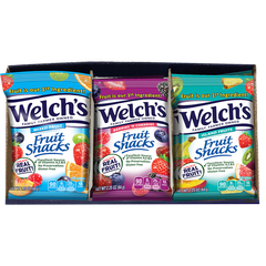 Welch's Fruit Snacks, Variety Pack, 2.25 oz, 20 ct