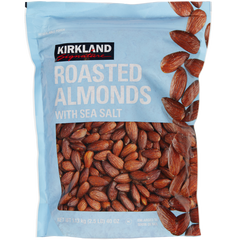 Kirkland Signature Roasted Almonds with Sea Salt, 2.5 lbs