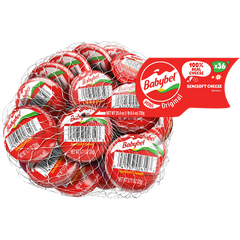 Babybel Mini Snack Cheese, Original, 0.71 oz, 36 ct