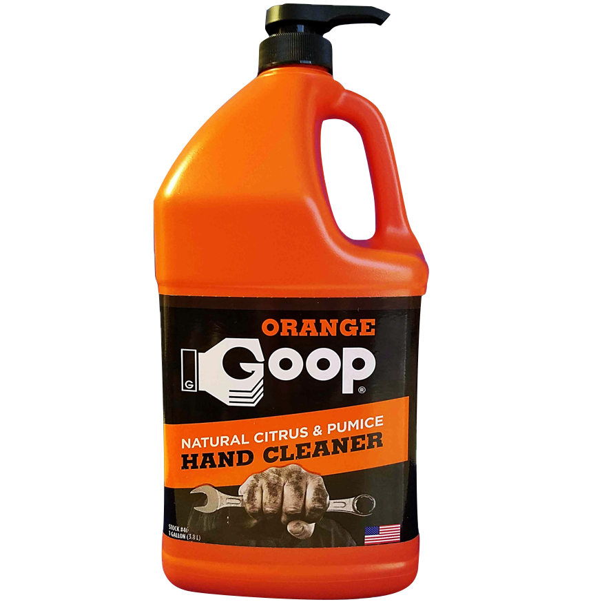 Orange Goop Hand Cleaner, Natural Citrus and Pumice, 1 gallon