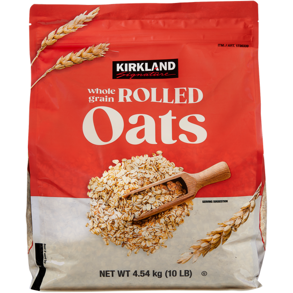 Kirkland Signature Whole Grain Rolled Oats, 10 lbs