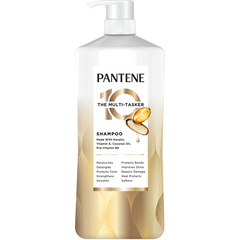 Pantene Multi-Tasker 10 in 1 Shampoo, 38.2 fl oz