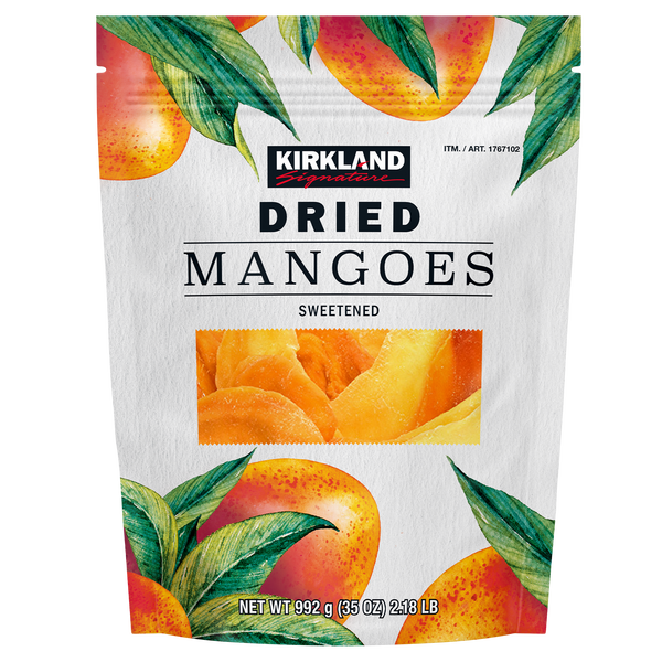 Kirkland Signature Dried Mangoes, Sweetened, 35 oz