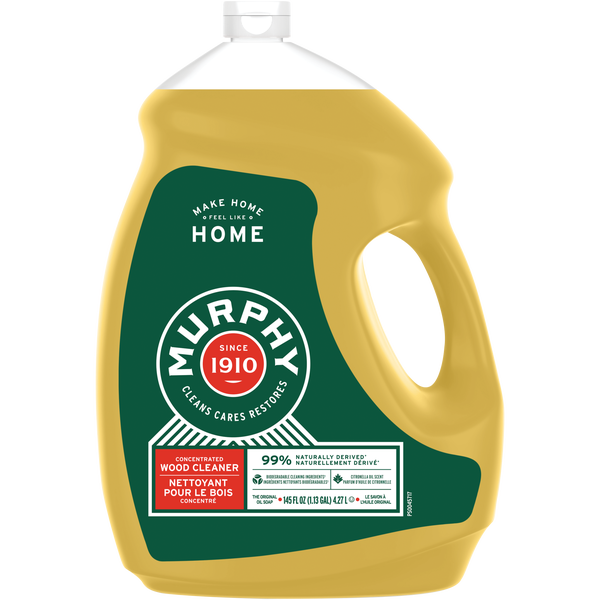 Murphy Oil Soap Concentrated Wood Cleaner, Citronella Oil Scent, 145 fl oz