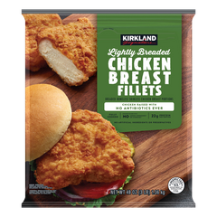 Kirkland Signature Chicken Breast Fillets, Lightly Breaded, 48 oz