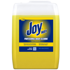 Joy MAX Professional Manual Pot and Pan Dish Detergent, Liquid Concentrate, Lemon Scent, 5 Gallons