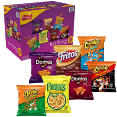 Frito-Lay Fun Flavor Mix, Variety Pack, 54 ct