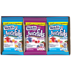 Welch's Juicefuls Juicy Fruit Snacks, Variety Pack, 2.25 oz, 15 ct