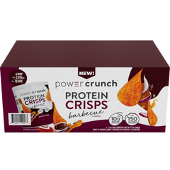 Power Crunch Protein Crisps, Barbecue, 2.1 oz, 6 ct