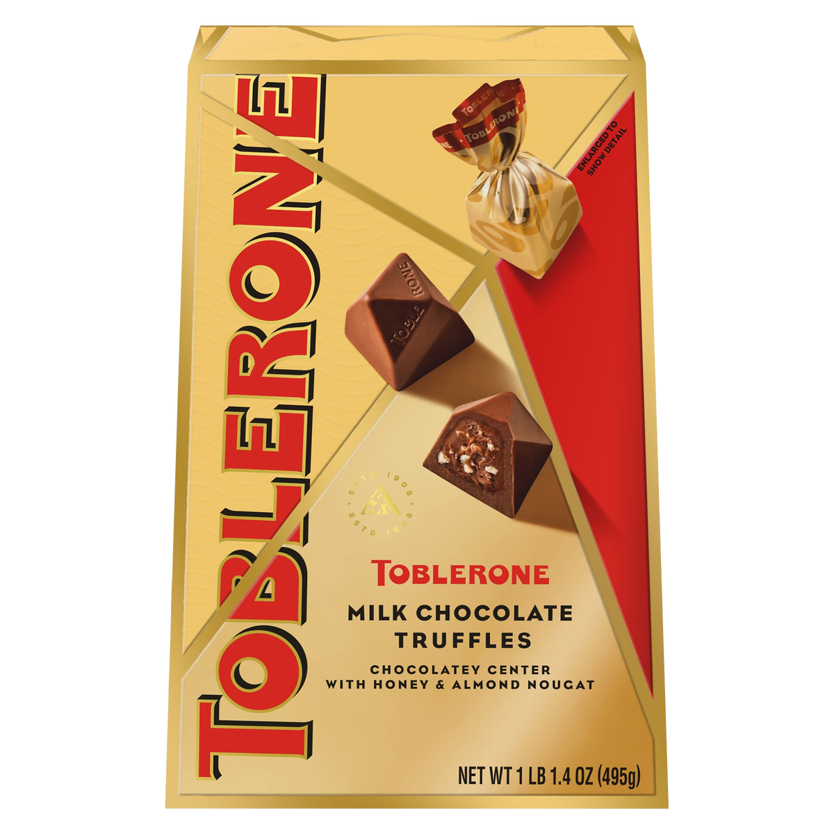 Toblerone Milk Chocolate Truffles, 17.4 oz