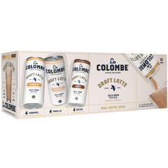 La Colombe Draft Latte Cold Brew with Milk, Variety Pack, 9 fl oz, 12 ct