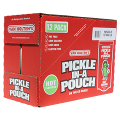 Van Holten's Pickle In-A Pouch, Hot Mama, 12 ct