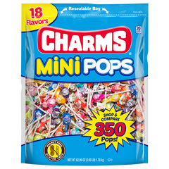 Charms Mini Pops, Assorted Flavors, 350 ct