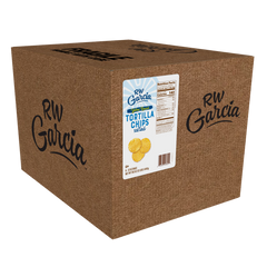 RW Garcia Yellow Round Tortilla Chips, Salted, 32 oz, 6 ct