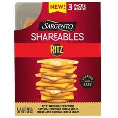 Sargento Shareables Ritz, Variety Pack, 6 oz, 3 ct