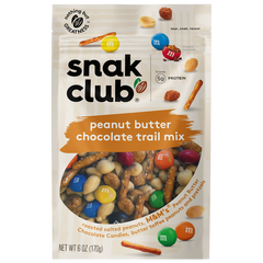 Snak Club Trail Mix, Peanut Butter Chocolate, 6 oz, 6 ct