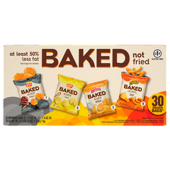 Frito-Lay Baked Potato Crisps and Crunchy Cheese Snacks, Variety Pack, 30 ct