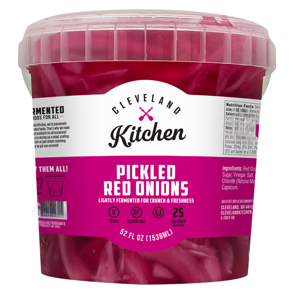 Cleveland Kitchen Pickled Red Onions, 52 fl oz