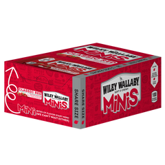 Wiley Wallaby Soft & Chewy Minis, Classic Red, 3.5 oz, 18 ct