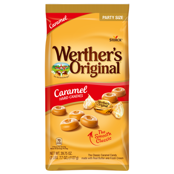 Werther's Original Hard Candy, Caramel, 39.75 oz