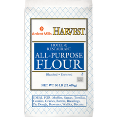 Ardent Mills Harvest Hotel & Restaurant All-Purpose Flour, 50 lbs