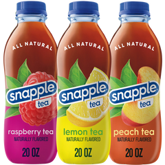 Snapple Tea, All Natural, Variety Pack, 20 fl oz, 24 ct